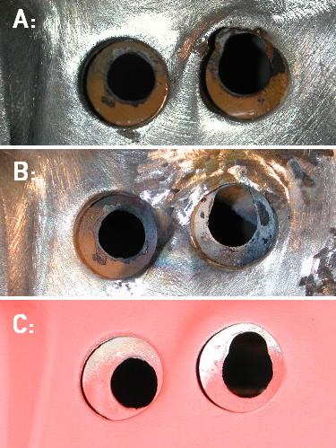 hole rust welding repair fix inner
