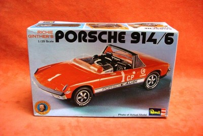 1972-monogram 1/25 kit # 85-4378 Porsche 914-6