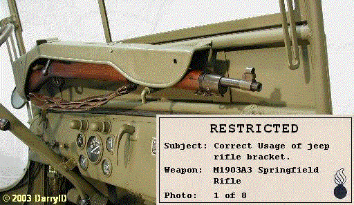 Jeep rifle carrier #5